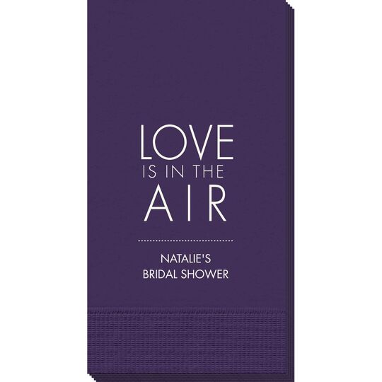 Love is in the Air Guest Towels